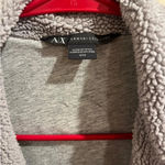 Armani Exchange Size Medium Cozy Warm Zip Up With Sherpa Trim Photo 2
