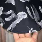 EXPRESS Size M Semi Sheer Feather Button Down Shirt Photo 10