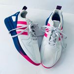 Adidas ZX 2K Flux W in Crystal White Shock Pink Blue Photo 0