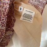 Ulla Johnson  Raquel Midi Skirt Tie Front Detail Floral Ruffle Tiered Size 0 XS Photo 11