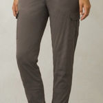 prAna Sage Cargo Mid Rise Jogger Pants Gorpcore Gray Outdoors Hiking Ripstop 4 Photo 0
