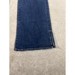 American Eagle Jeans Womens 6 Super High Rise Flare Dark Wash Stretch Denim Blue Photo 2