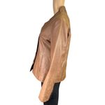 Vintage Womens Leather Jacket Western Brown Country Clothing Company Medium Photo 7