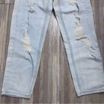 Wild Fable Women Light Wash Blue Distressed High Rise Mom Jeans Size 2 Photo 1