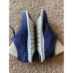Cole Haan Zerogrand Blue Suede Lace Up Wingtip Athletic Shoes Sneakers Womens 6 Photo 1