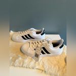 Adidas  Women’s Grand Court 2.0 Black Stripe Sneaker Photo 3