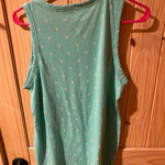 Sonoma  green tank top with cactus details size Large Photo 3