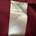 Dennis Basso Button-Front Blouse Tie Neck Raspberry Kiss Medium NWOT Photo 10