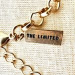 The Limited  gold tone and green statement necklace Photo 7