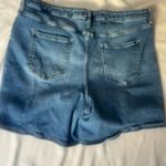 Ava & Viv Women's Blue Denim Shorts Photo 7