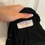 Vintage Fancy Fashions Inc Floral Sequin Dress Black Size M Photo 3