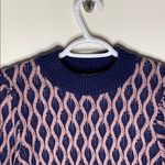 Urban Outfitters diamond lantern sleeve sweater size S Photo 37