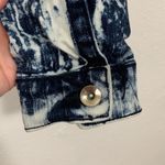 THRILL Bleached Tie Dye Cropped Denim Jackets Juniors Size S Photo 3