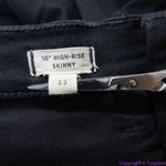 Madewell NEW 10" High-Rise Skinny Jeans in Black Frost: Button-Front Edition, 23 Photo 11