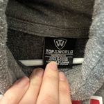 Top Of The World Wisconsin Gray Hoodie Photo 2