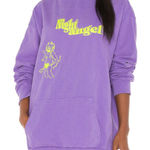 Boys Lie  Hoodie Sweatshirt night angel womens Purple (one size) oversized casual Photo 0
