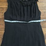Moschino Silk Ruffle Black Dress 38/US 4 Photo 10