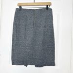 Loft Size M Gray Knit Pencil Skirt Work Wear Comfy Photo 4