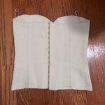 ZARA Very light yellow strapless corset size M. Photo 1