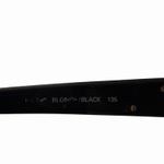 Fendi Vintage Y2K  Oval Sunglasses Blonde Black FF Logo Made in Italy Old Money Photo 7