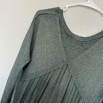 We The Free Free People  People Citrine Green Thermal Swing Henley Top Tunic Photo 6