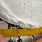 White 3D Flower Mesh Sheer Top Y2K Fairycore Coquette Bridal‎ XL Photo 5