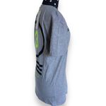 Adidas Neo Unisex Tee Sz S Gray M Circle 3 T Grey Black Neon Green NEW Photo 2