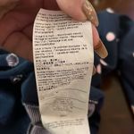 Valentino Red Cardigan Sweater Cotton Size S Polka Dots Super Cute Cozy Flawless Blue Photo 7