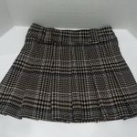 Joe Benbasset  Plaid Pleated Mini Skirt Size Medium 90s Clueless Style Photo 0