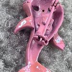Pink Dolphin Pin Brooch Tiny, Shade of Pink Color Vintage Jewelry Sea Ocean Photo 12
