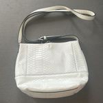 Karen Millen  Women's White Leather Crossbody Straps purse Handbag Photo 1