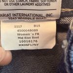 Ariat  NWT FR Jeans Cat 2 Women’s 25S (actual 28x30) MidRise Bootcut Blue Quartz Photo 13