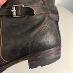 Frye  Dorado Suede Tall Riding Boots Buckle Size 6.5 Photo 6