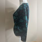 J crew factory satin black crepe fitted peplum blouse size 2 Photo 1