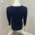 Saks 5th Avenue Saks Fifth‎ Ave Navy Blue Crewneck Sweater Photo 1