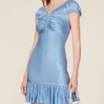 Paco Rabanne dress Elegant Blue Shoulder cuff metallic size 36 or US 2 Photo 8