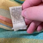 J.Jill rainbow striped knit art to wear cardigan size M Photo 9