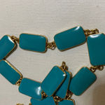 Kate Spade  long blue & gold tone necklace Photo 5