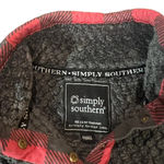 Simply Southern  Simply Soft Sherpa Pullover With Pocket Design Size Small Photo 3