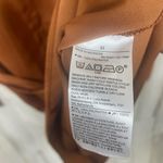 Banana Republic  Factory Keyhole Midi Shirt Dress size M Adobe Brick Rust Orange Photo 6