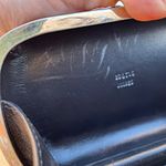 Alexander McQueen women’s unisex Zip black leather Skull Box Clutch Photo 9