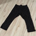 Lucy Powermax Capri leggings black and gray pattern size medium Photo 1