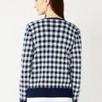 Draper James  Gingham Cardigan Photo 1