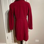 Fleet Street LTD Wool Peacoat collar button fit bodice Vintage Sz S Red Photo 1