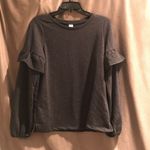 Old Navy  Terry Ruffle Sweatshirt Photo 1