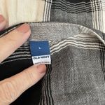 Old Navy Dress Womens Large Black Plaid Lagenlook Teacher Pockets Cotton Boho Photo 7