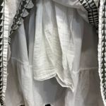 Paani S/M Cotton Summer Dress Mini Embroidered White Beach Greek Boho Elegant Photo 3