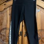 Bebe Black  Sport leggings with white logo #leggings Photo 0