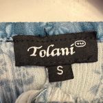 Tolani Sierra Indigo Dress Off The Shoulder Hi High Low Boho Bohemian Small Photo 9