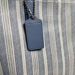 Coach Legacy Ticking Stripe Weekend Tote Bag w/Original Oversized 2-Tone Hangtag Photo 3